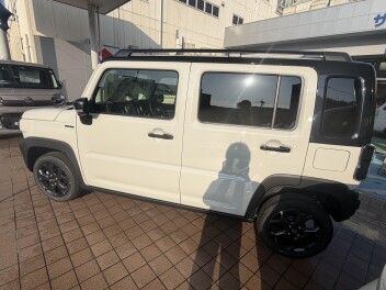 ハスラータフワイルドターボの試乗車きました！